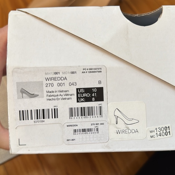 Beige Stiletto Pointy Heels - ALDO - Size 10 - Picture 9 of 9